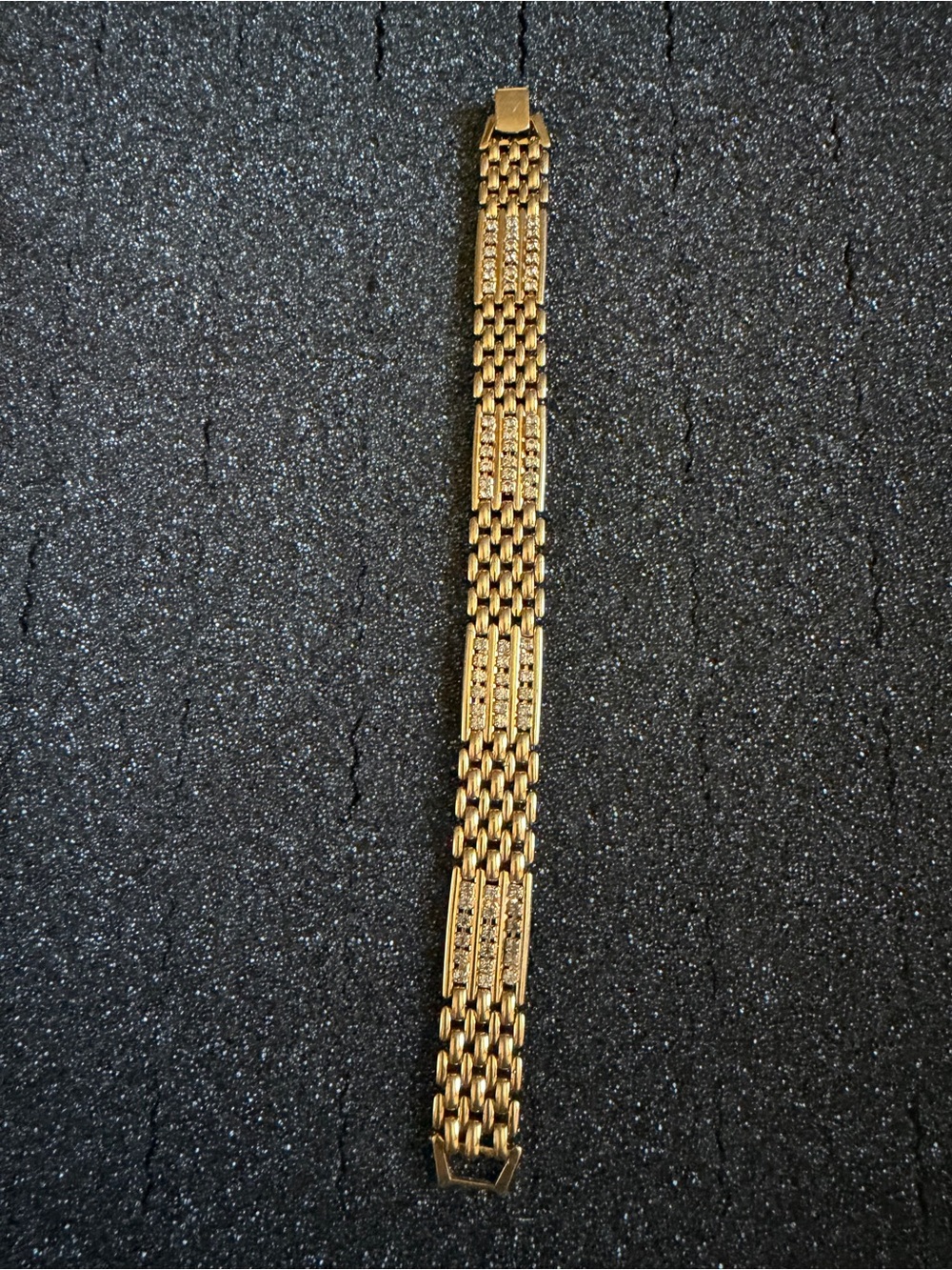 Vintage Link Gold tone Bracelet